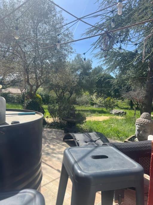Villa Au Coeur De La Provence Evenos Esterno foto
