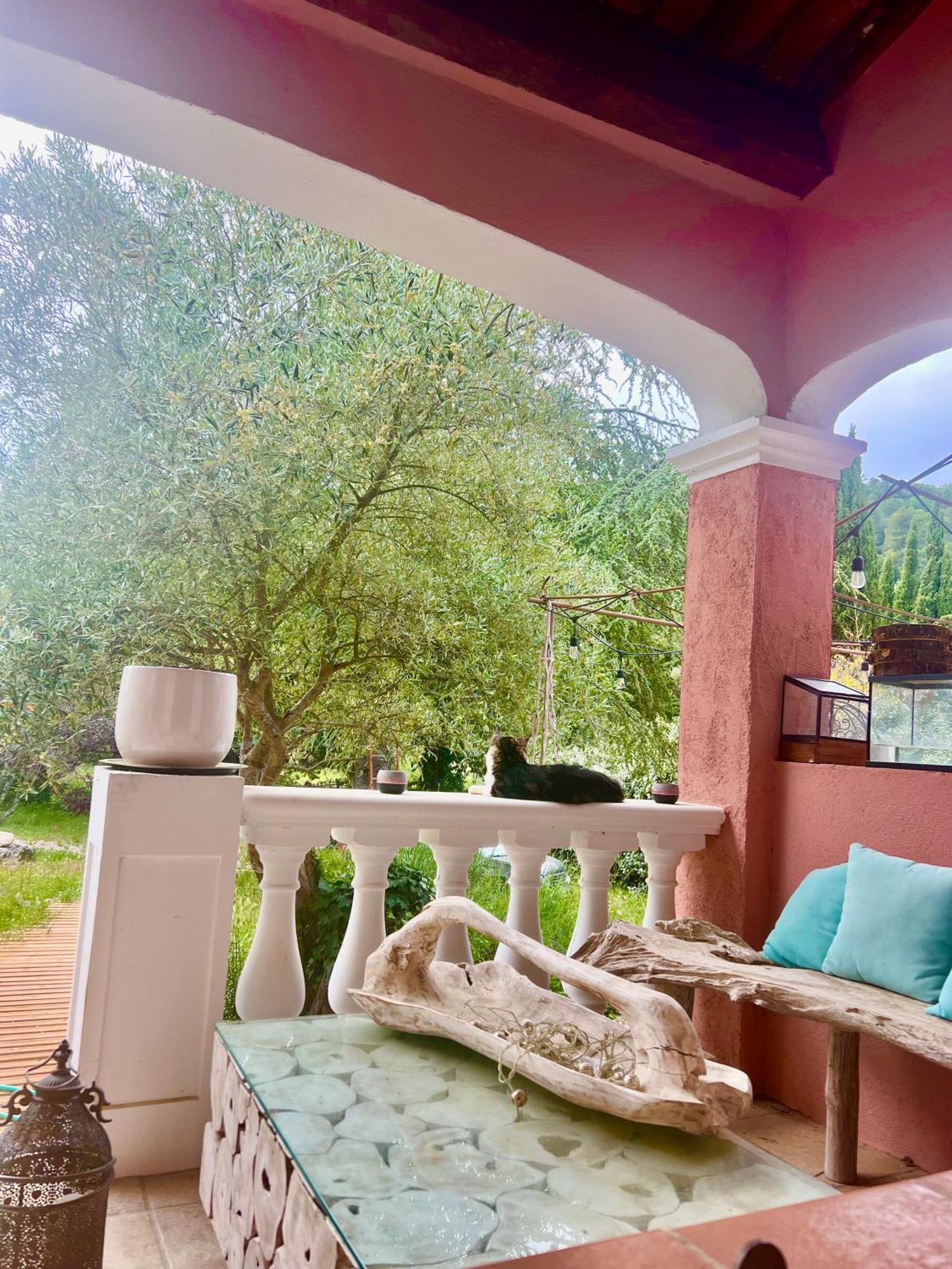 Villa Au Coeur De La Provence Evenos Esterno foto