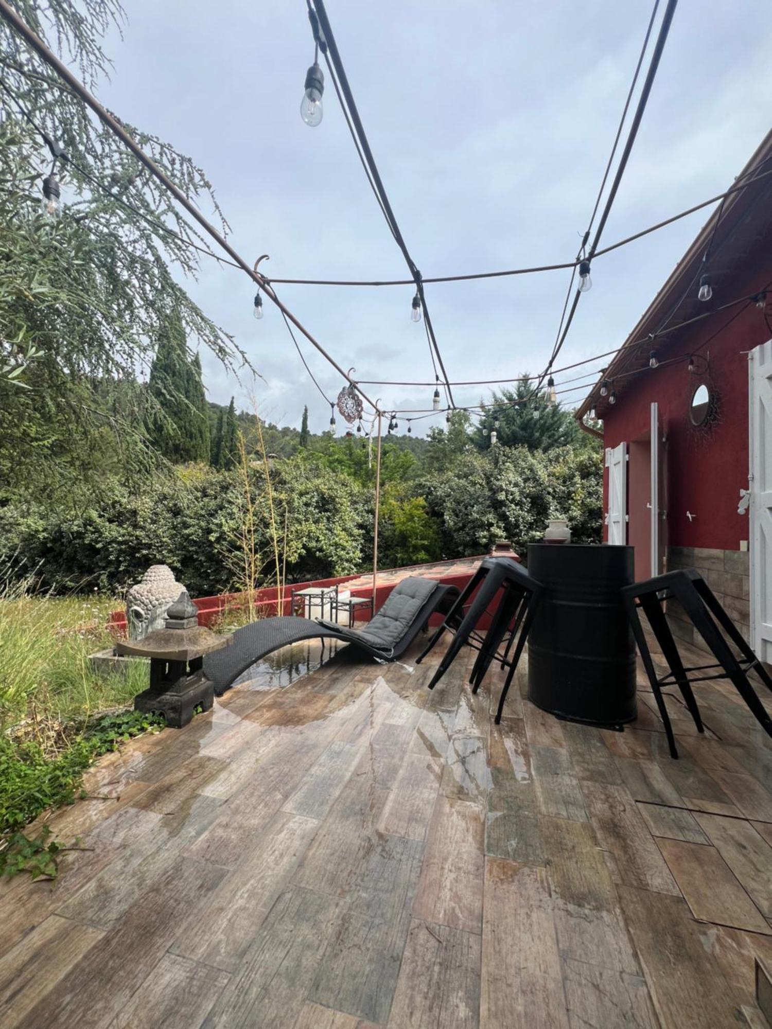 Villa Au Coeur De La Provence Evenos Esterno foto