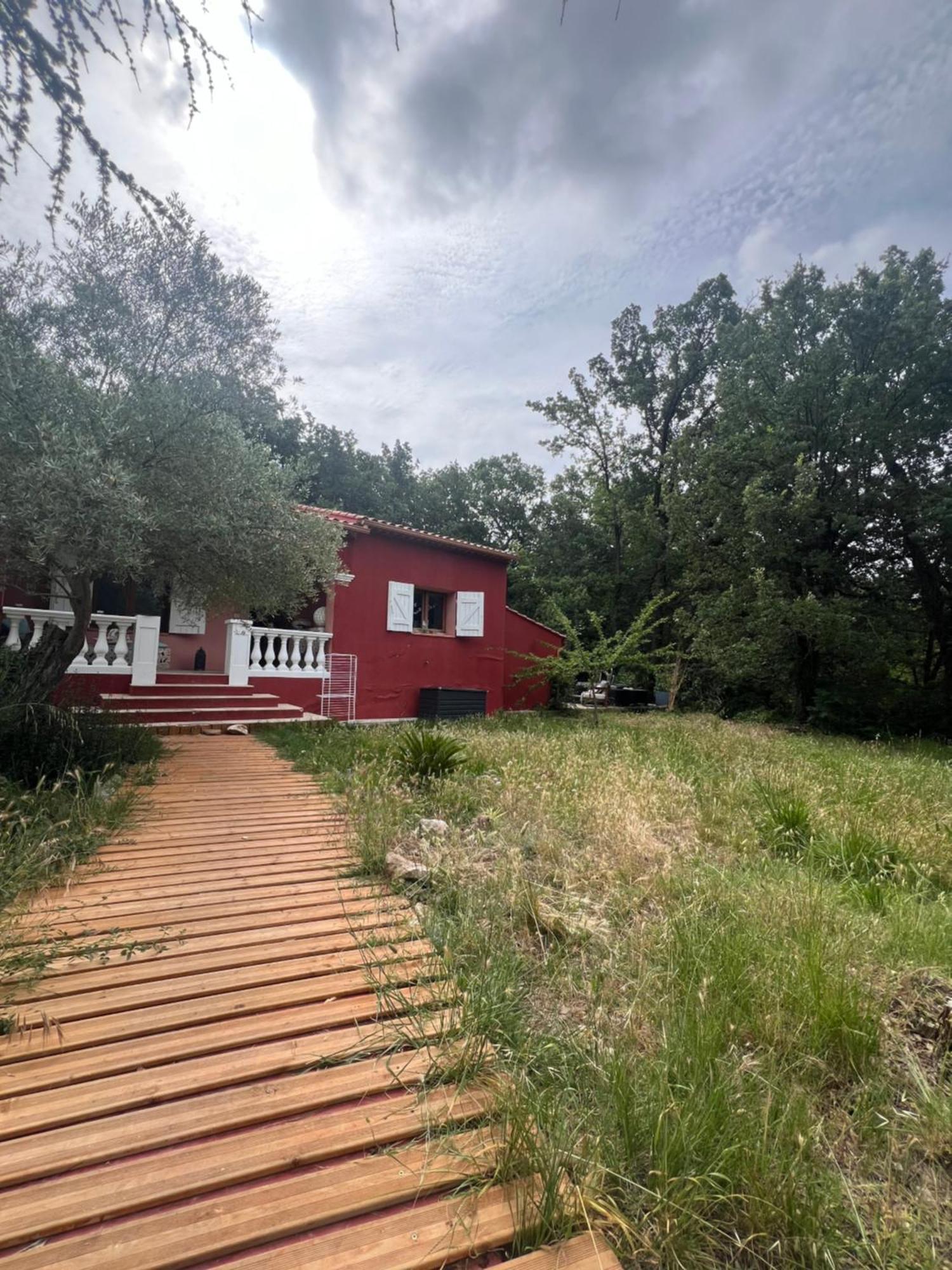 Villa Au Coeur De La Provence Evenos Esterno foto